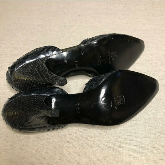 JOAN & DAVID Pewter D'Orsay Heels Sz 7.5NWOB! - Picture 8 of 8